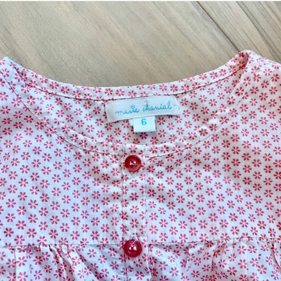 Marie Chantal | Light Weight Patterned Blouse Top - Picture 5 of 7